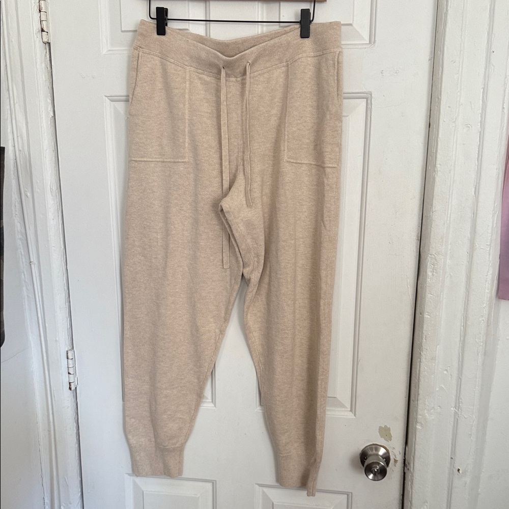 J. Crew Tan Track Pants